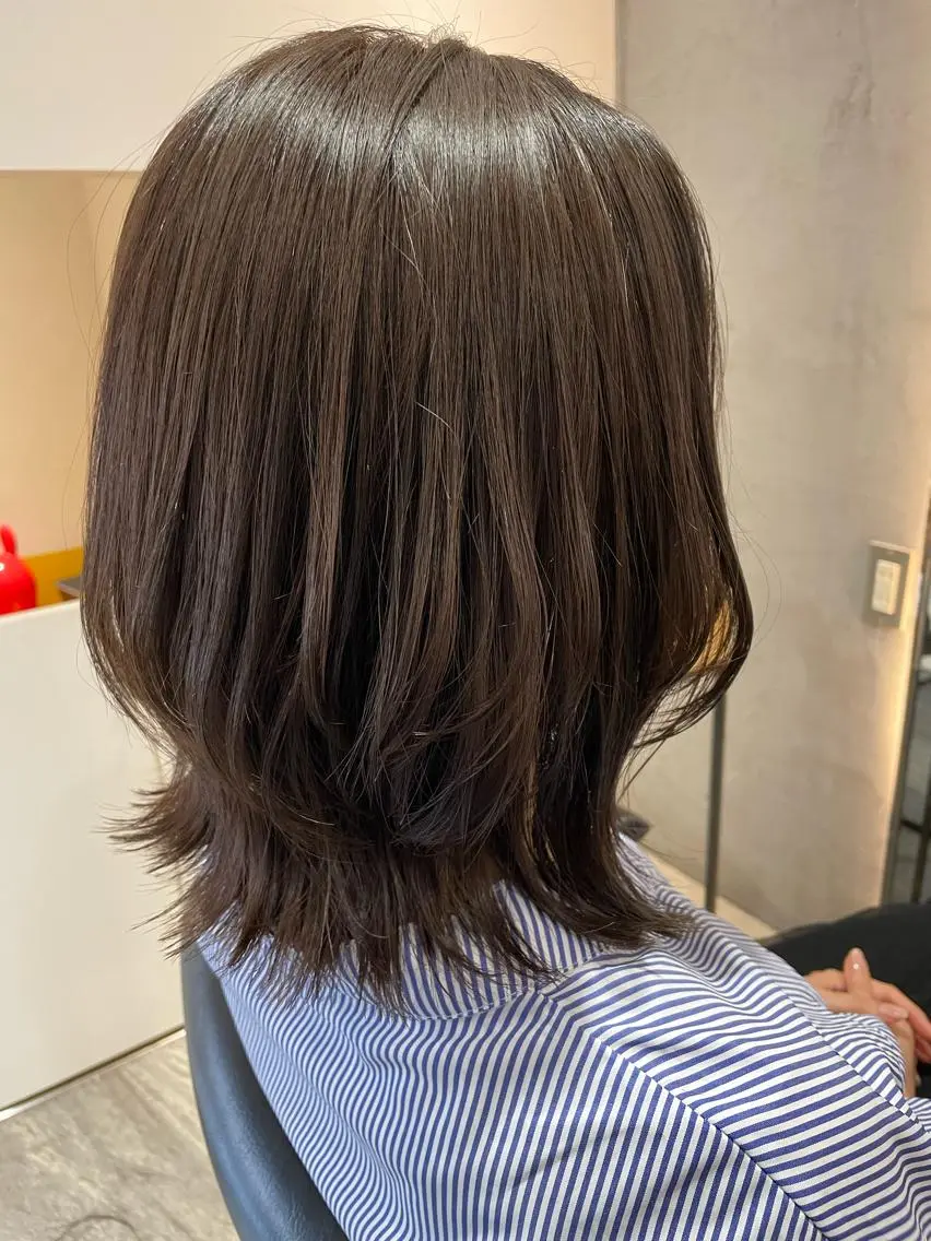 ミディアム カラー カット ヘアカラー トリートメント 🦕小林 大地🦕のヘアスタイル