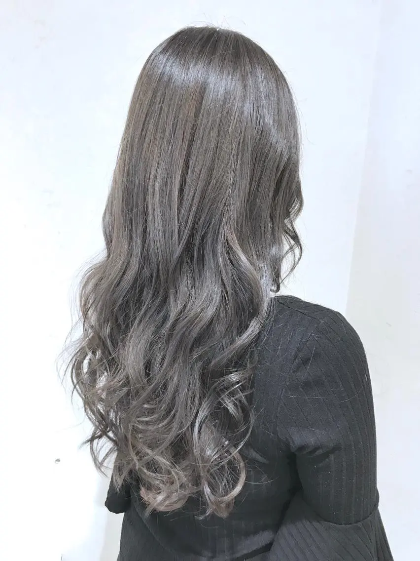 ロング カラー パーマ ヘアアレンジ グラデーションカラー グレージュ ヘアカラー トリートメント 縮毛矯正/美髪 髪質改善/石田幸輔のヘアスタイル