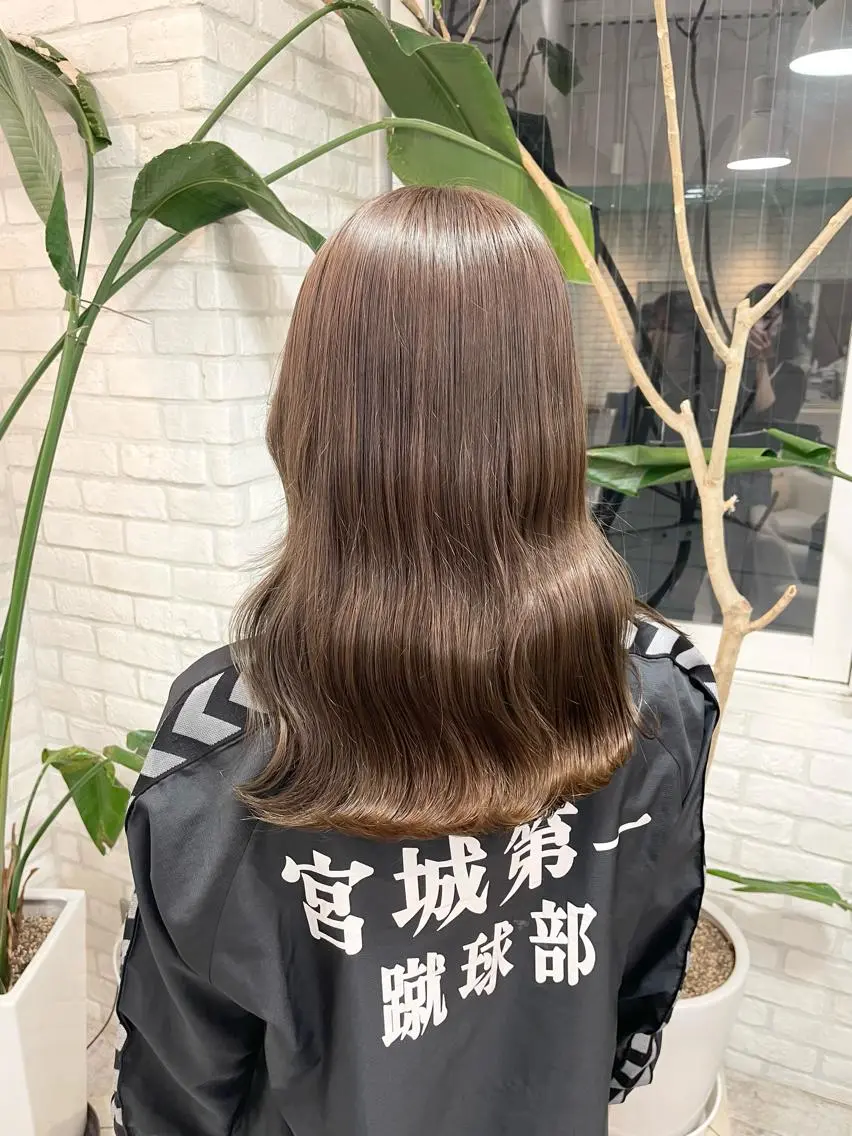ロング カラー ヘアアレンジ ブリーチ ダブルカラー ブリーチなしカラー ダブルカラー/ レイヤー🍒齋藤 澪のヘアスタイル