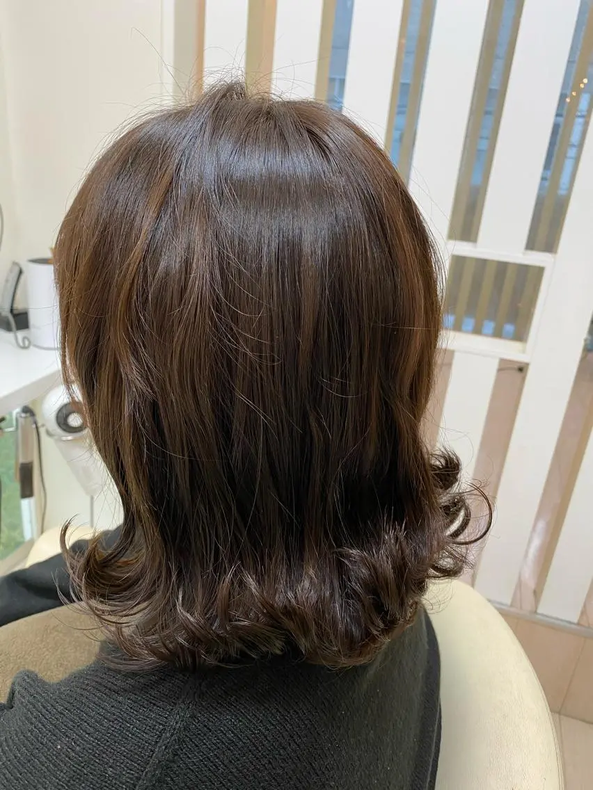 カラー おん眉美容師eMu✄ yuka‪🤍のヘアスタイル