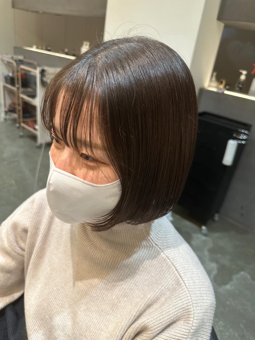ショート ヘアカラー トリートメント 似合わせが得意 村松慧汰のヘアスタイル