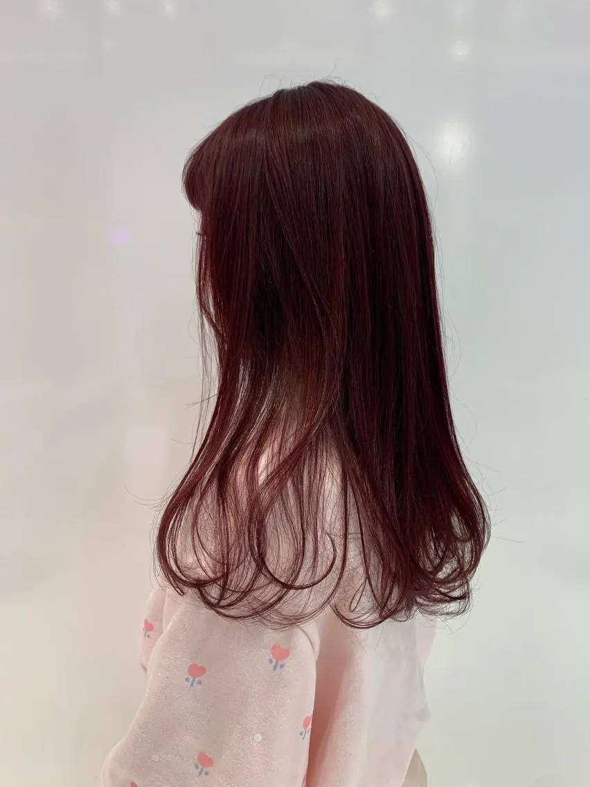 ロング カラー ハッシュカット /MANAMIのヘアスタイル
