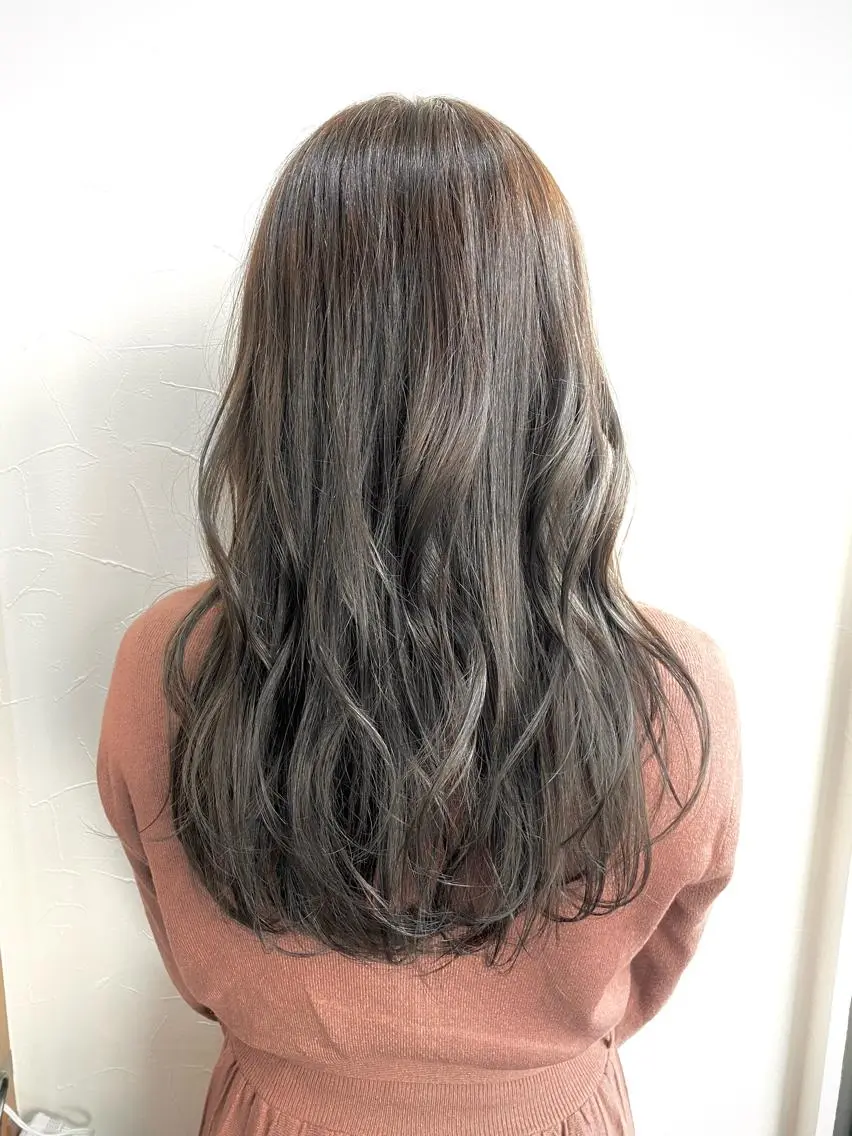 ロング カラー ヘアカラー トリートメント graphy池袋 東ヶ崎　凌のヘアスタイル