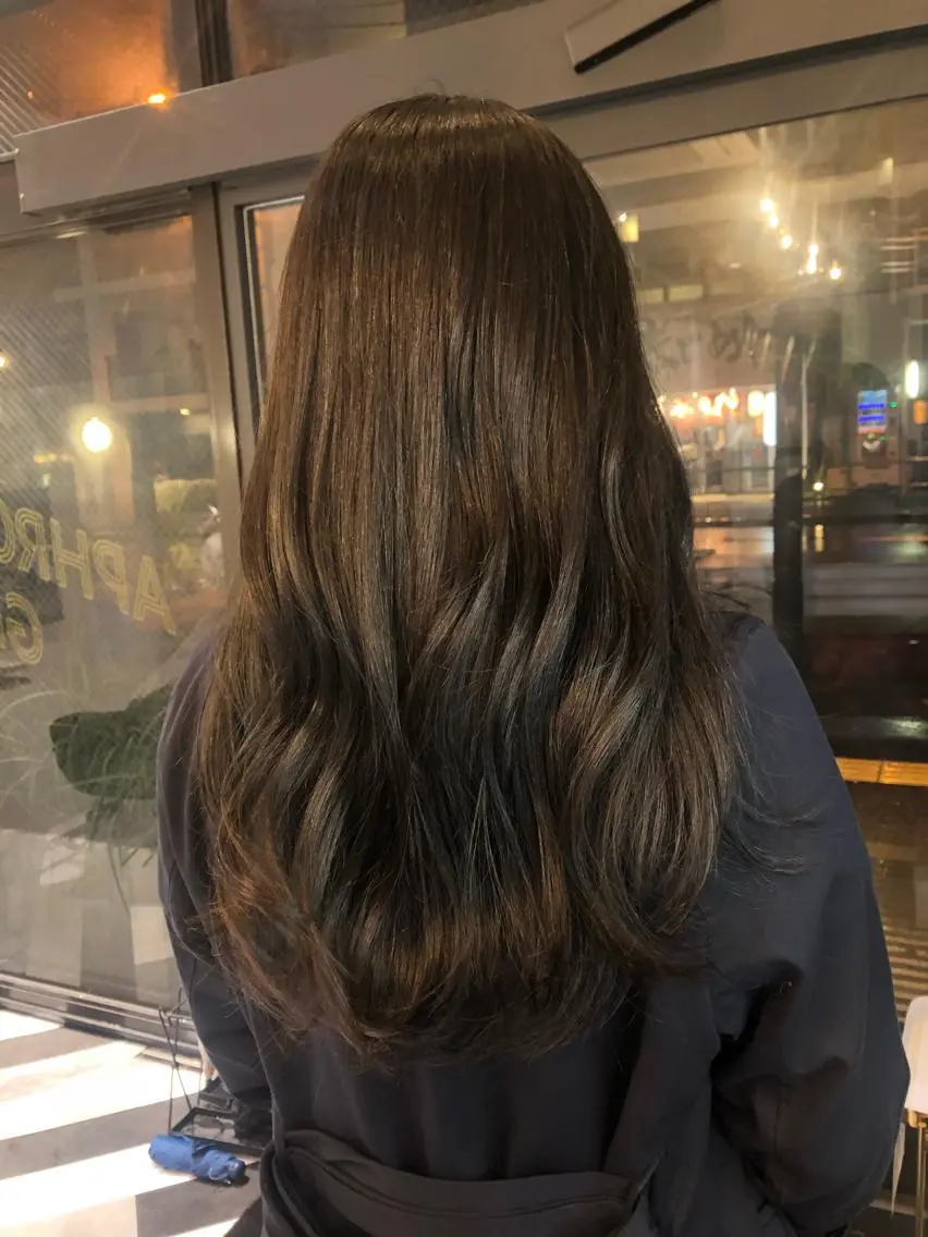 ロング カラー カット ヘアカラー トリートメント ヘッドスパ 貴方に似合うを見つけ ます🌱市川リョウカのヘアスタイル