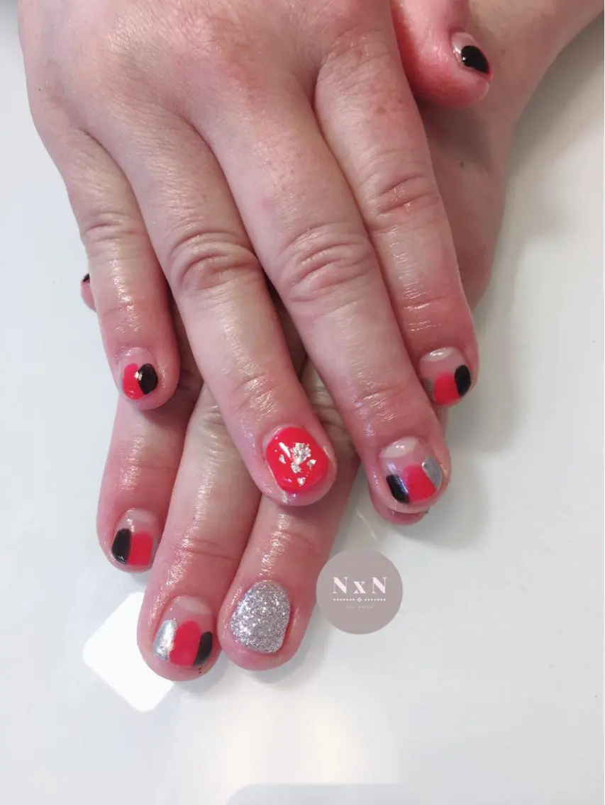 ネイル ジェルネイル ぷっくりネイル nail salon N×Nのネイルデザイン