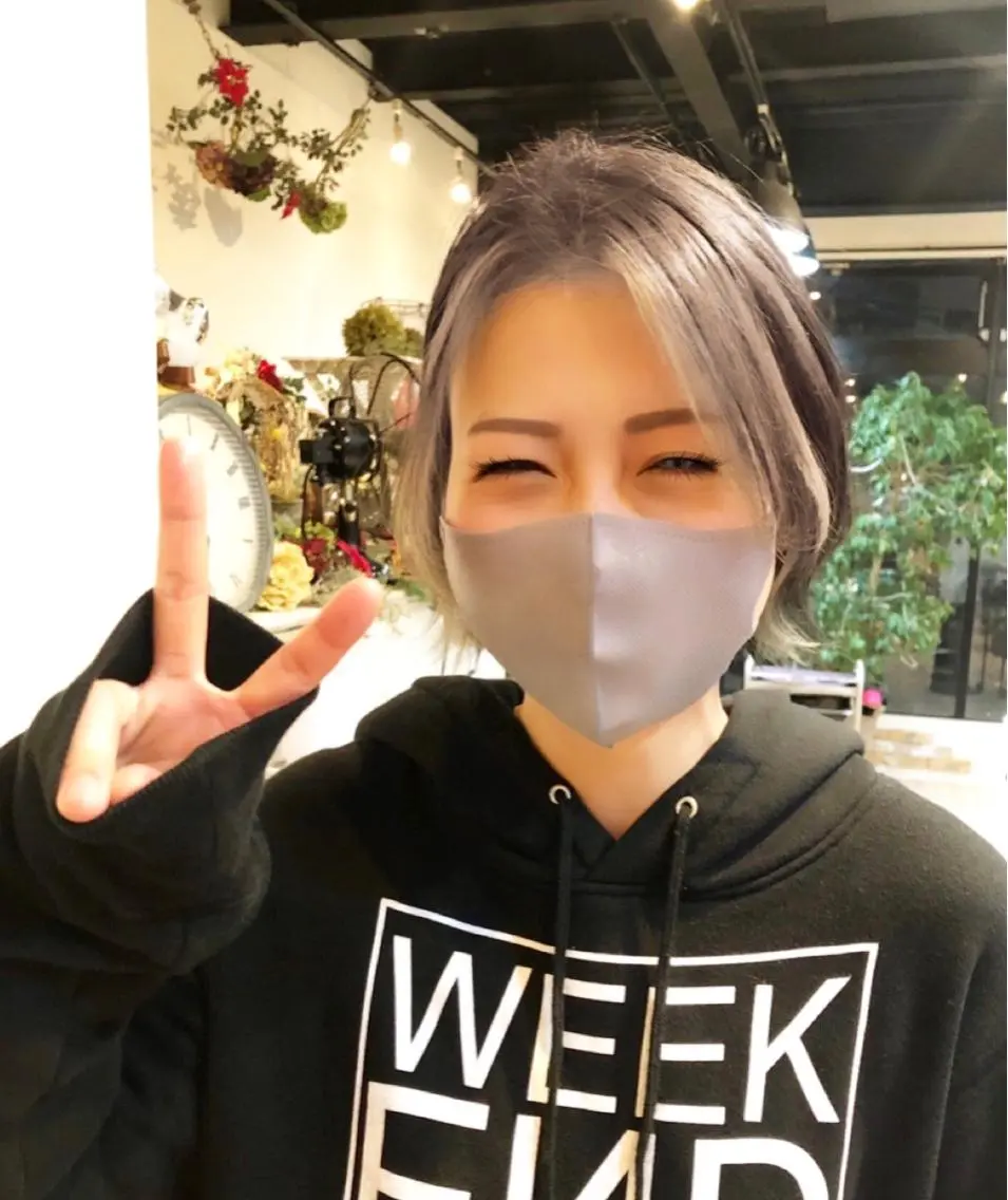 ショート カット ヘアカラー トリートメント ::: gally :::のヘアスタイル