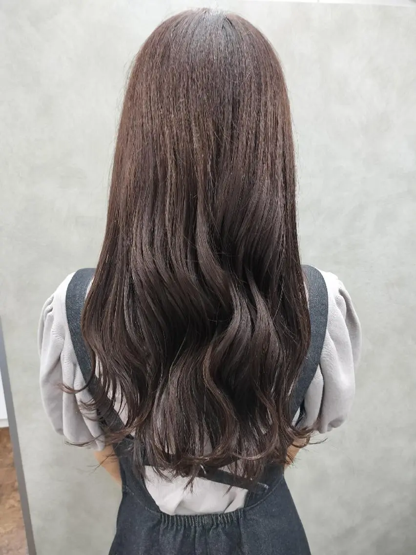ロング カラー 韓国風カラー 韓国風ヘア 【名古屋】モデル募集 arisaのヘアスタイル