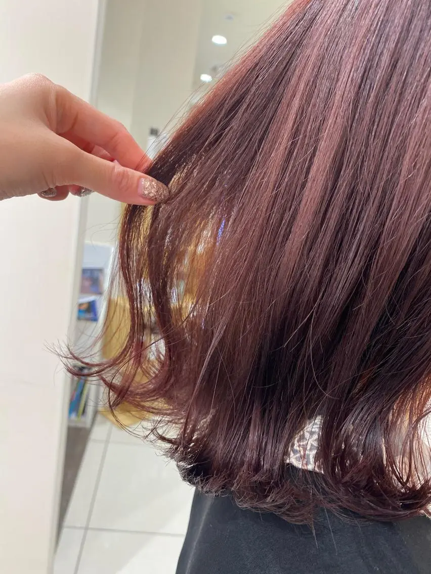 ミディアム カラー 銀座メンズ専門🖤 叶奈々のヘアスタイル