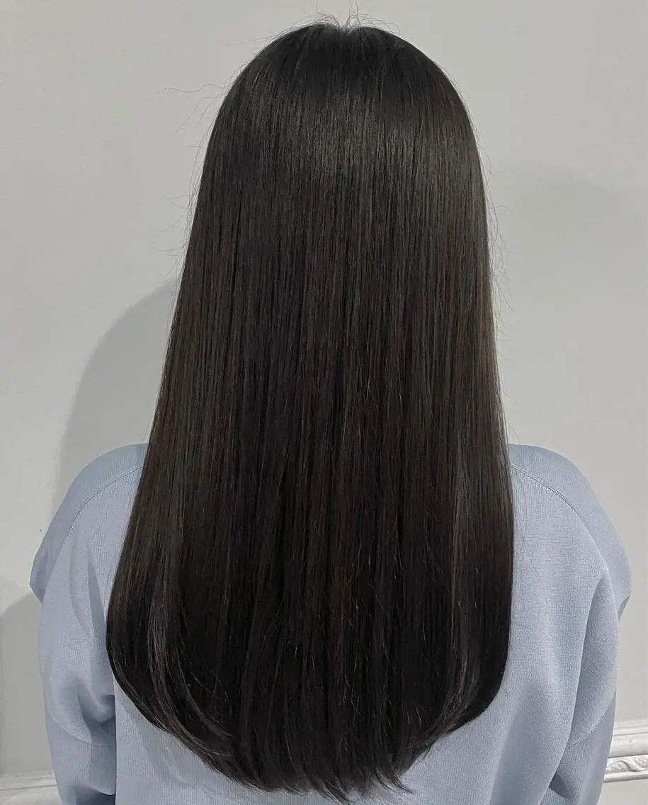ロング カラー イルミナカラー トリートメント 大阪ハイトーン /MYUUのヘアスタイル