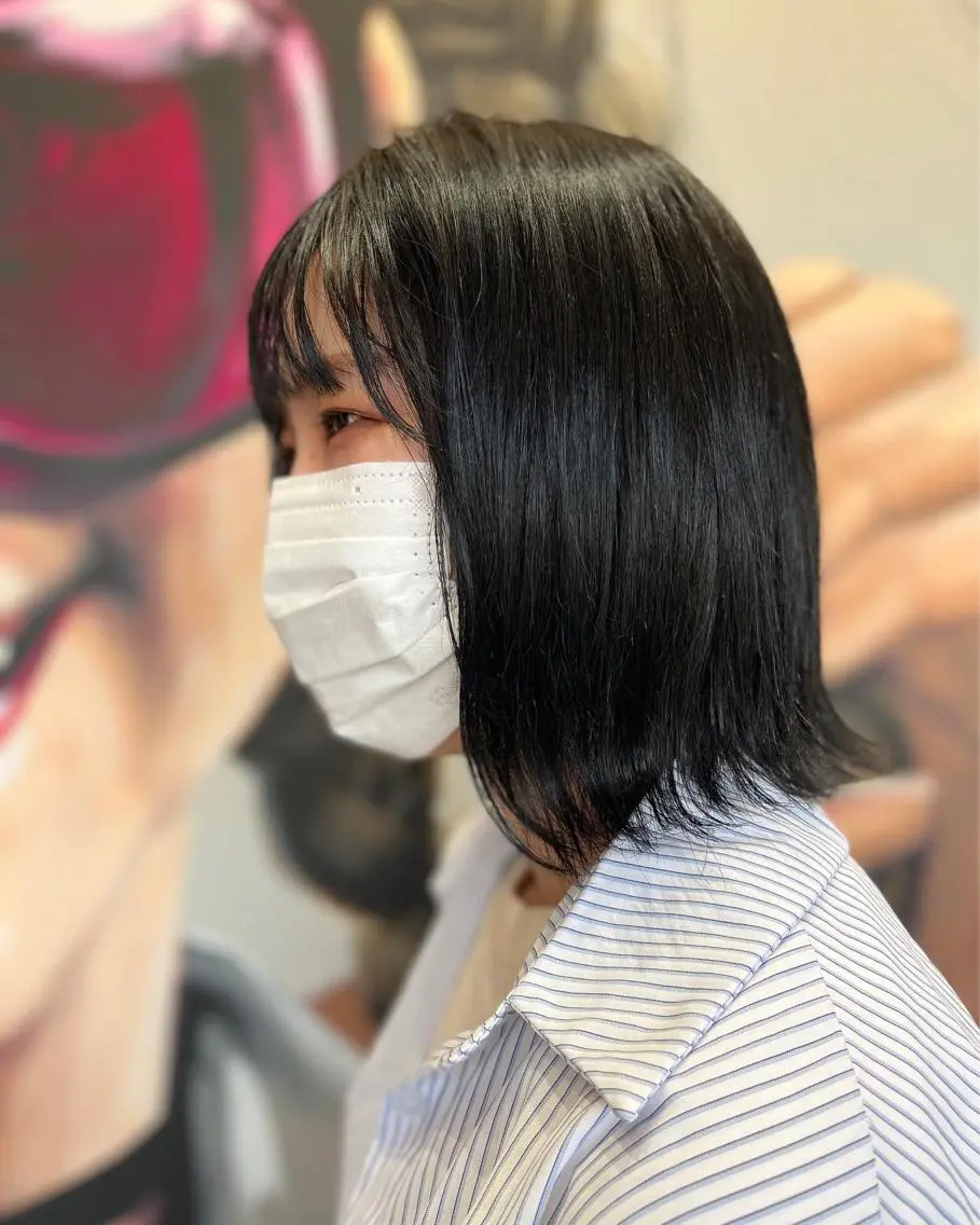 ミディアム カラー パーマ ヘアアレンジ メンズ キッズ ネイル マツエク・マツパ アイブロウ 子どものヘアアレンジ ミディアムパーマ メンズバレイヤージュ メンズハイライト メンズインナーカラー 久木原 ゆりのヘアスタイル