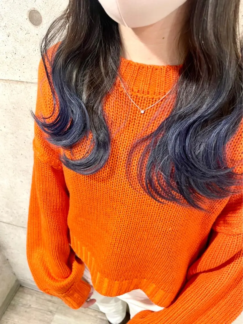 セミロング ヘアカラー RecheRche 池袋のヘアスタイル