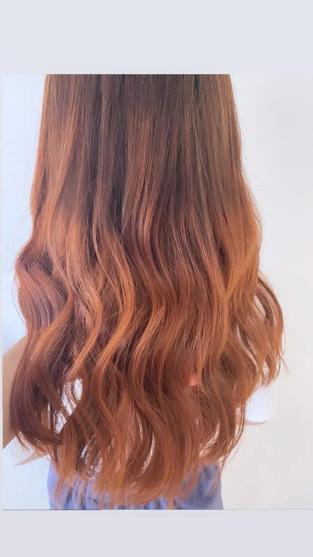 ロング カラー ヘアカラー トリートメント ヘアセット モテ髪提案します💕 髪質改善宗一郎のヘアスタイル