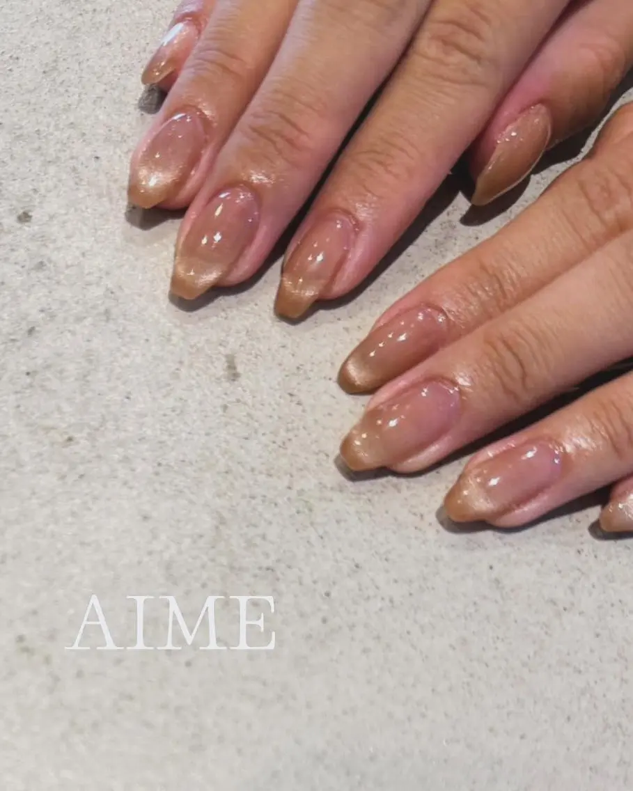 ネイル アートネイル ハンドネイル AIME （momo）のネイルデザイン