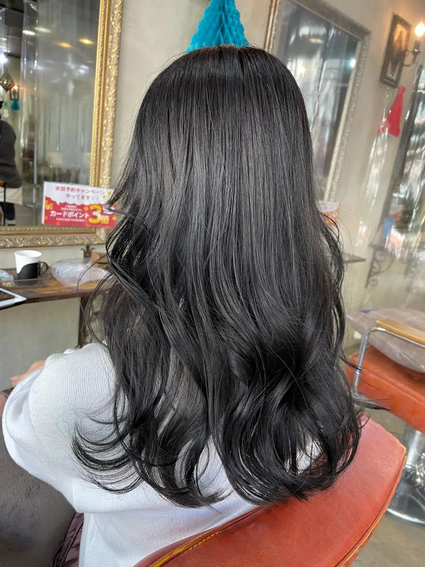 ロング 鈴木 雅人のヘアスタイル