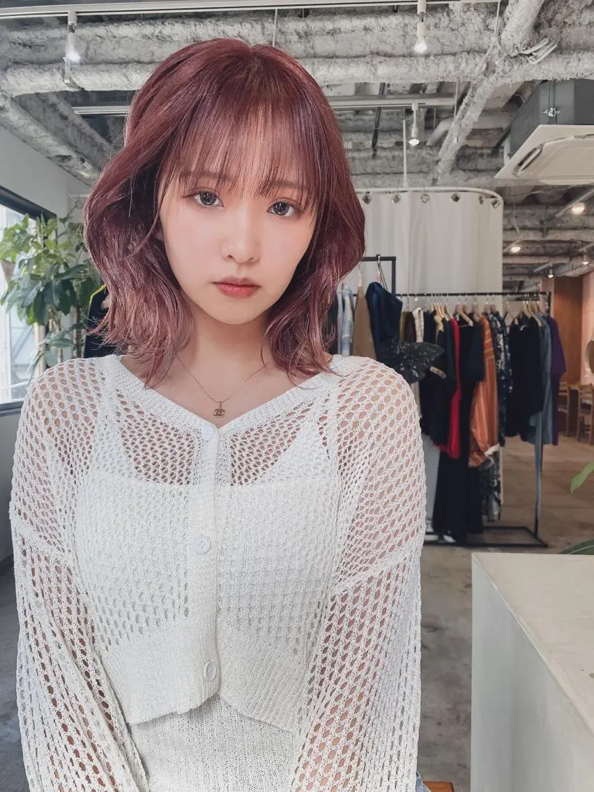ミディアム ♡レイヤーカット れお♡のヘアスタイル