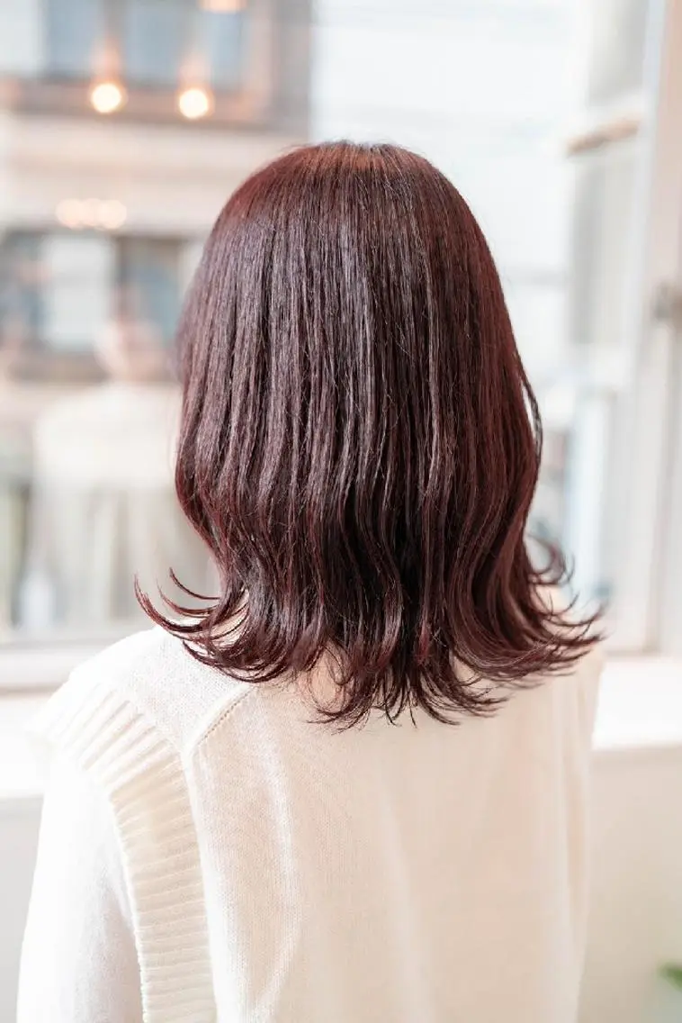 セミロング カラー カット ヘアカラー Lazo/ 原弥和子のヘアスタイル