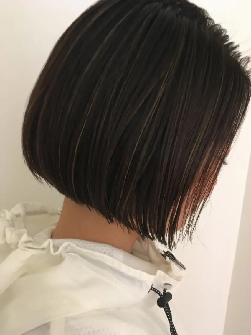 カラー カット ヘアカラー トリートメント 坂上 岳のヘアスタイル