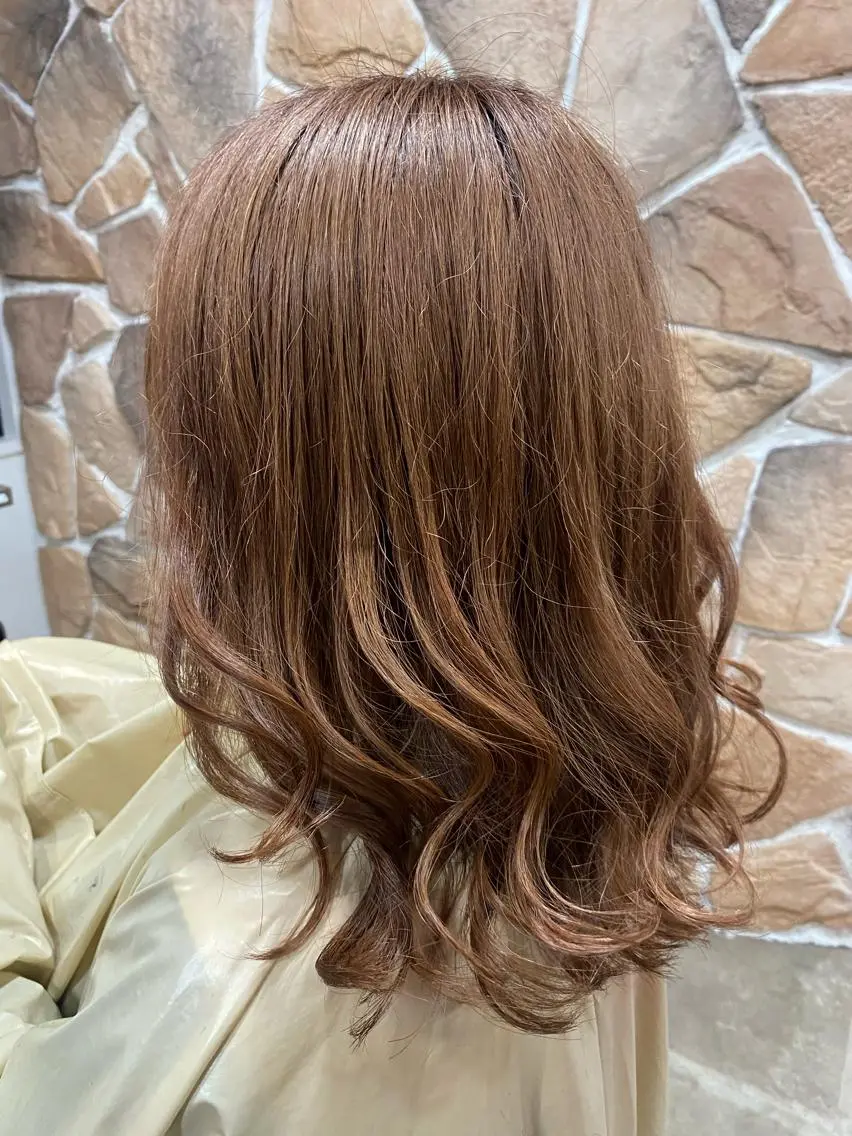 セミロング くせ毛多毛特化 高橋　淳のヘアスタイル