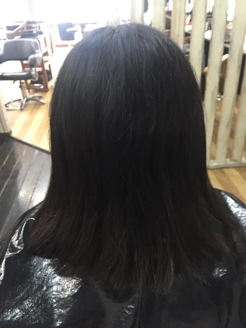 パーマ 縮毛矯正 中山 ルミ子のヘアスタイル