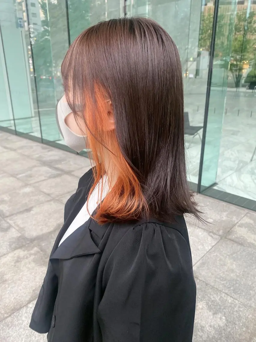 ショート カラー ヘアアレンジ 【代表】 たき〜のヘアスタイル