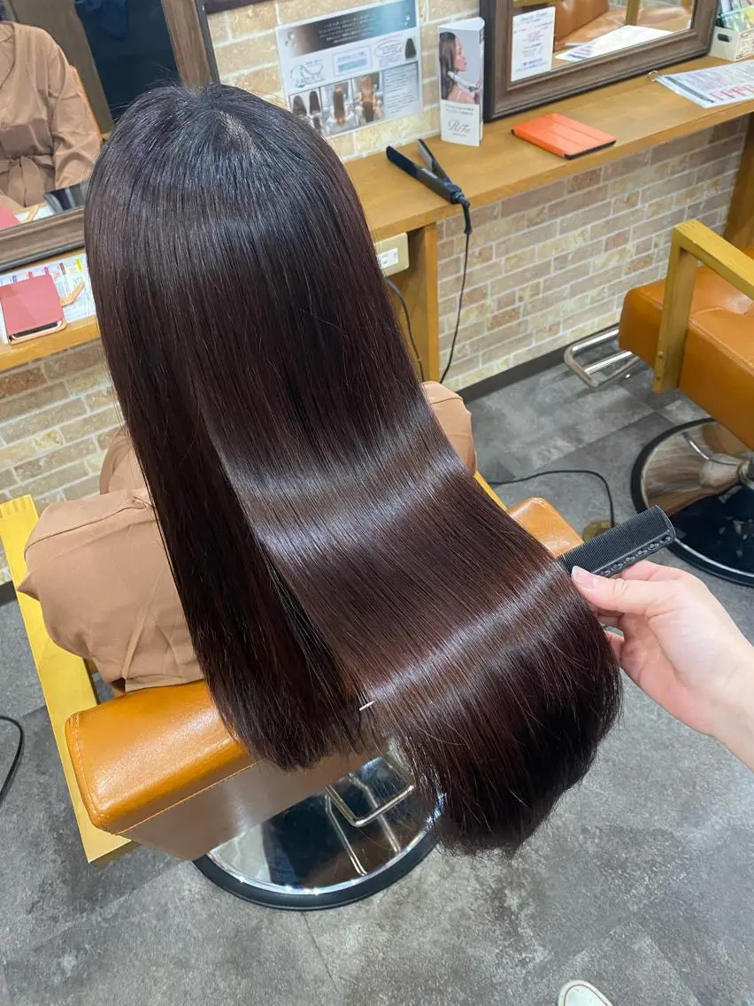 ロング 美髪ヘア 🤍erikaのヘアスタイル