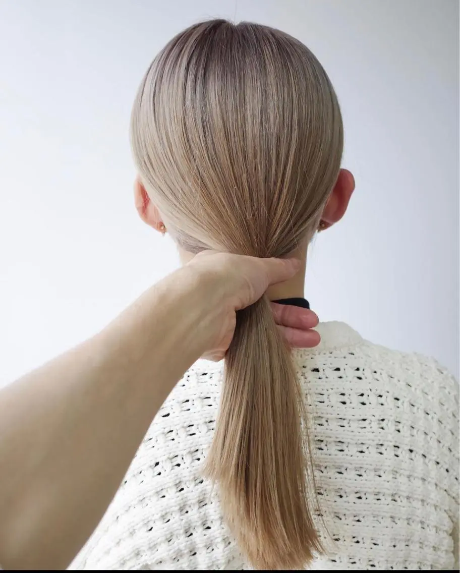 ロング カラー ブリーチ ブロンド キタダ ヒロキのヘアスタイル