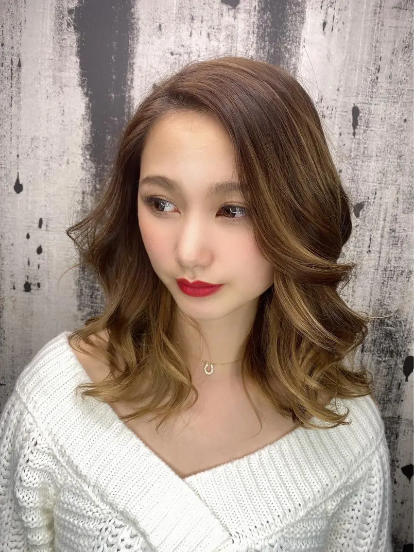ショート カラー パーマ メンズ特化パーマ 美容師/小泉賢徒のヘアスタイル
