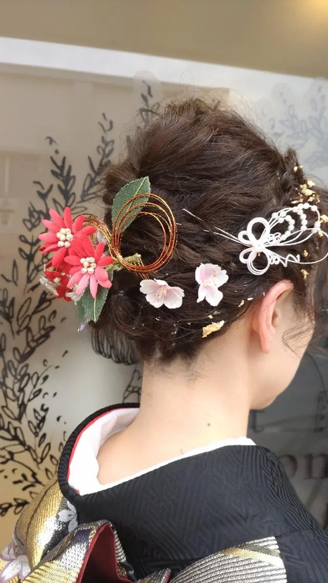 ショート ヘアアレンジ 大槻 百合子のヘアスタイル