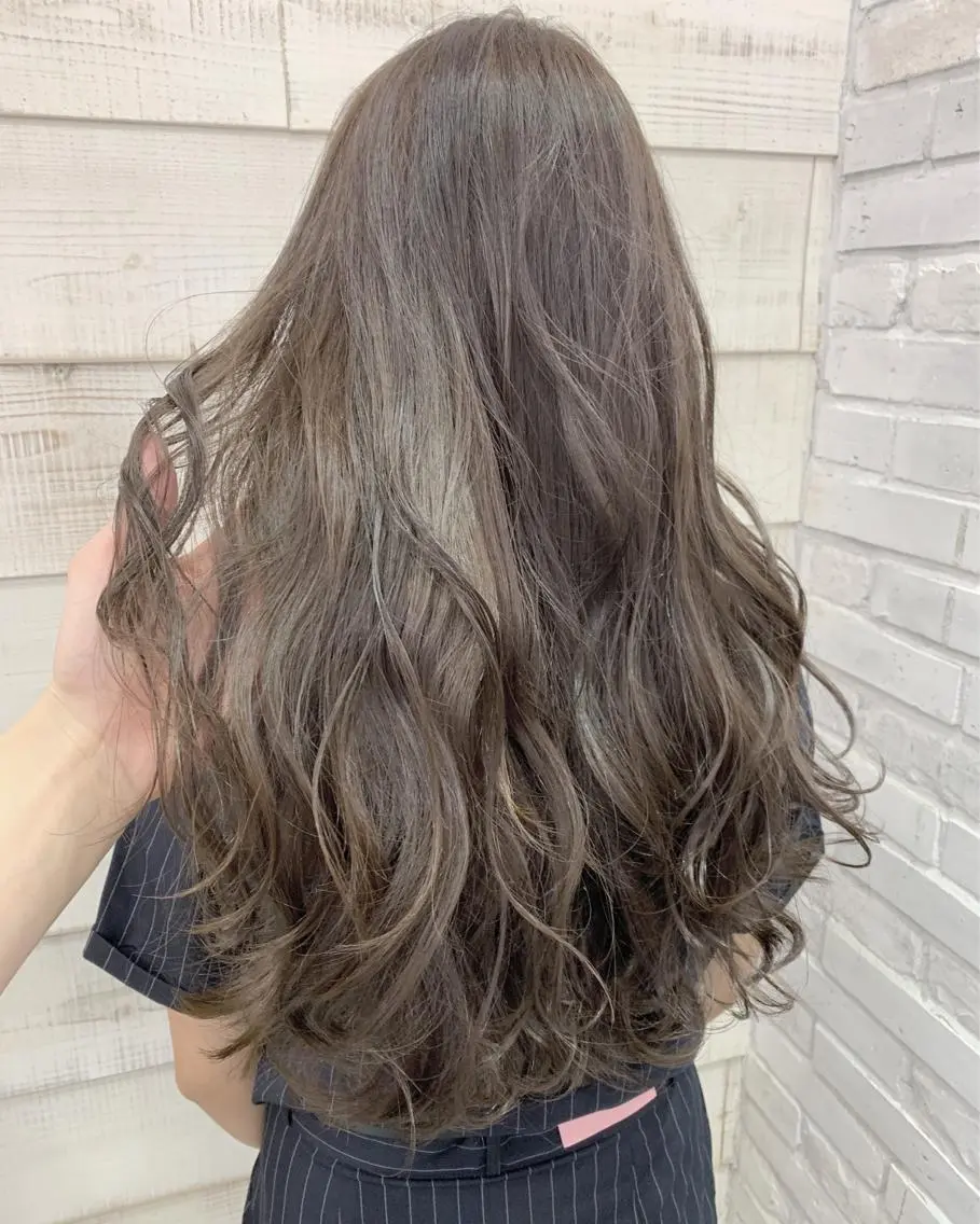 ロング カラー 北間 寛哉のヘアスタイル
