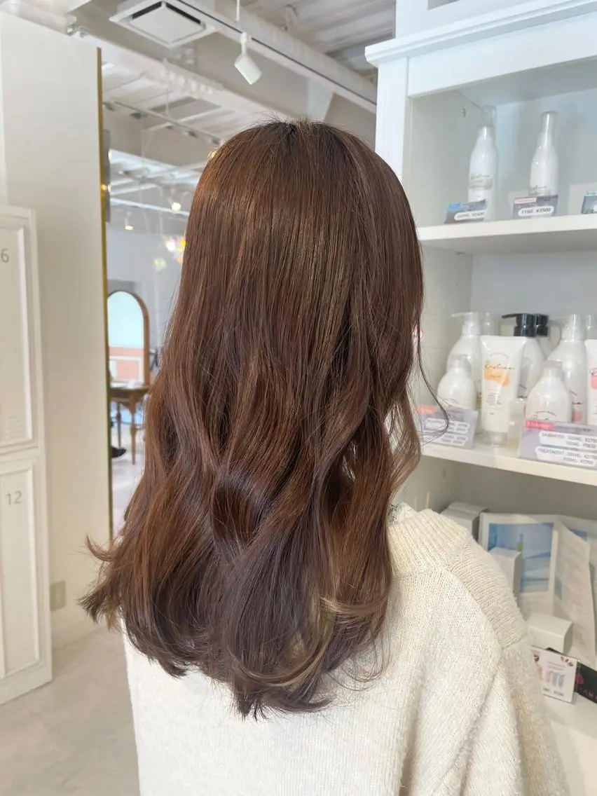 カラー イルミナカラー ヘアカラー 和田 真依のヘアスタイル