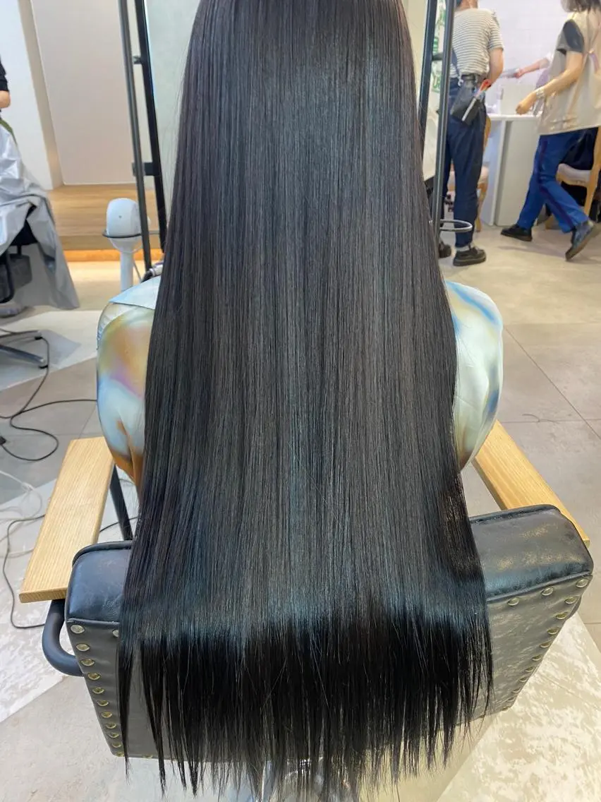 ロング 縮毛矯正 【似合わせ提案】鈴木 舞のヘアスタイル