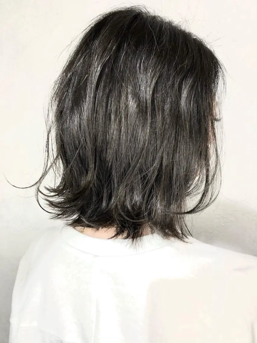 ショート ボブ くびれヘア 美髪/髪質改善/艶髪 /CECILのヘアスタイル