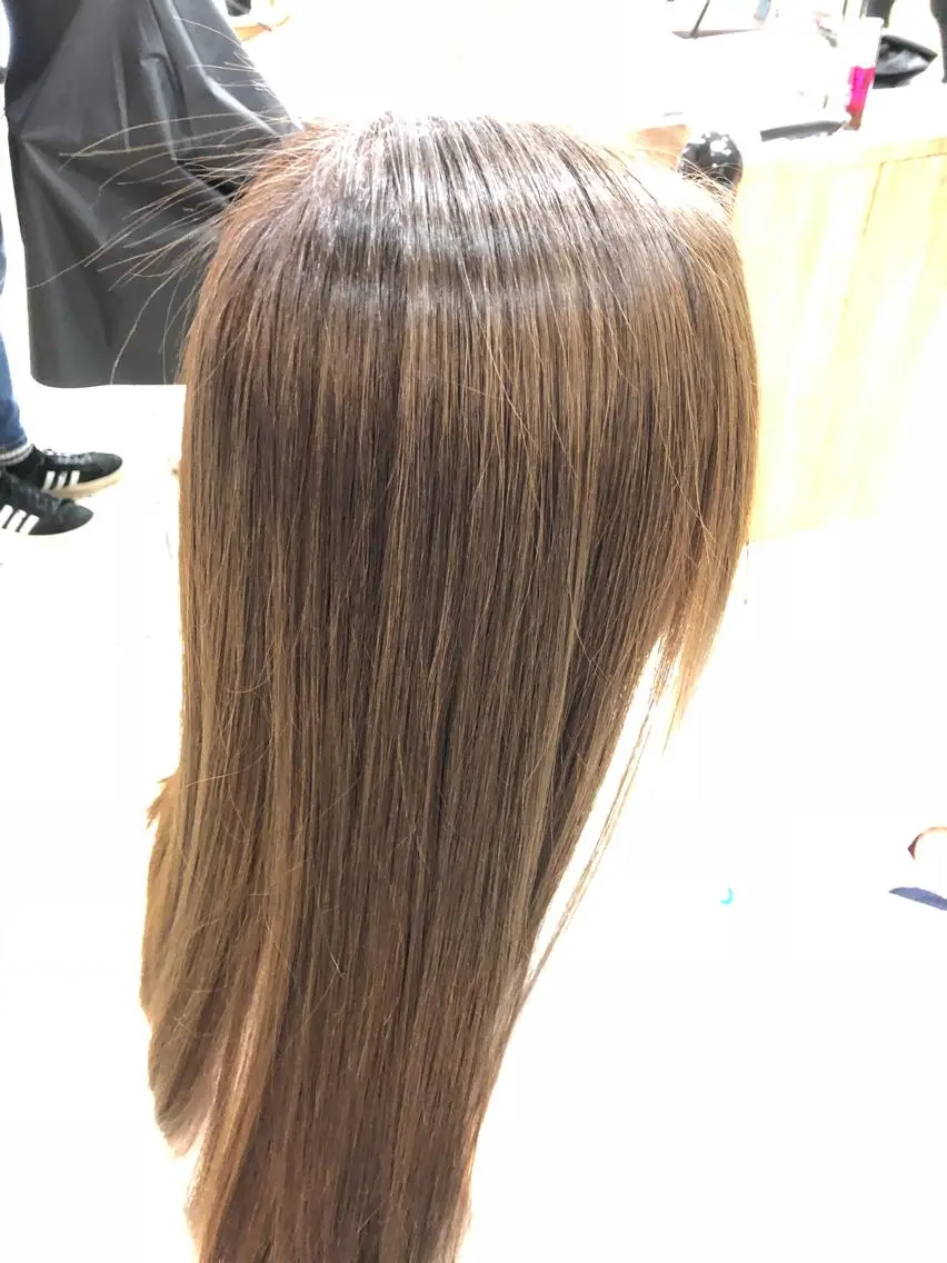 カラー ヘアカラー トリートメント ○HITOMI ○のヘアスタイル
