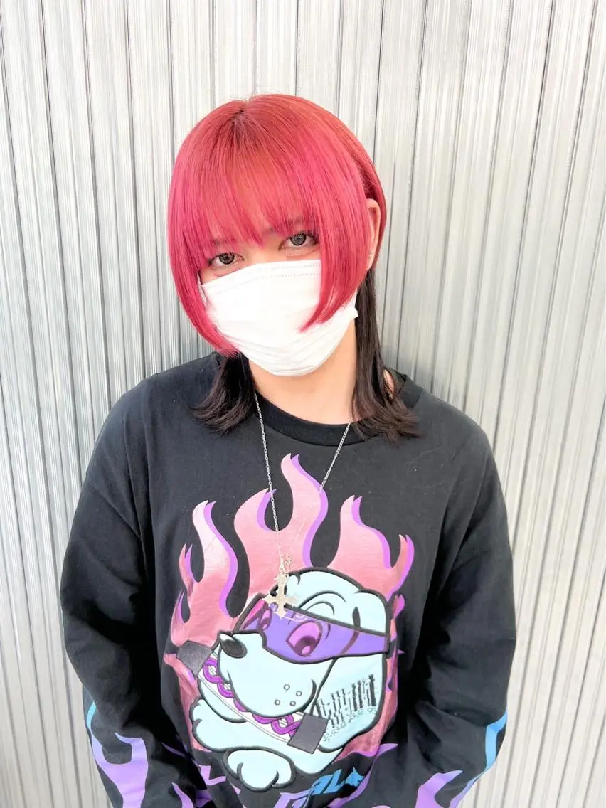 ショート ウルフカット 小倉 浩士のヘアスタイル