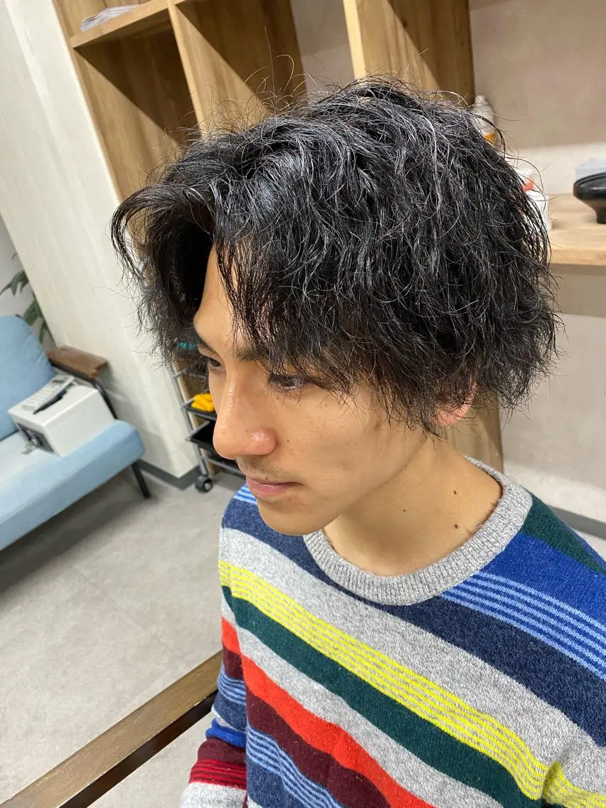 パーマ メンズ カット パーマ 【メンズ専門美容師】 NUMBER.12のヘアスタイル