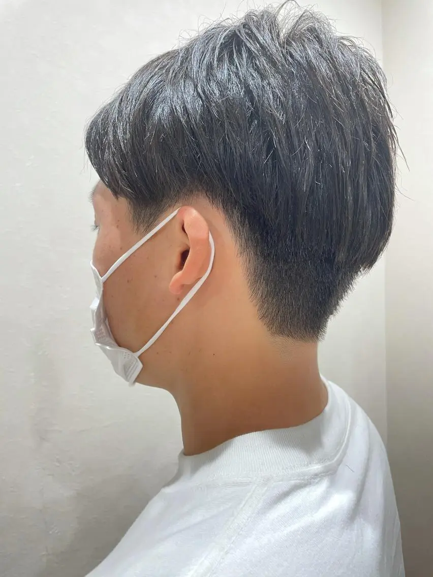 ショート メンズ 佐治 梨乃のヘアスタイル