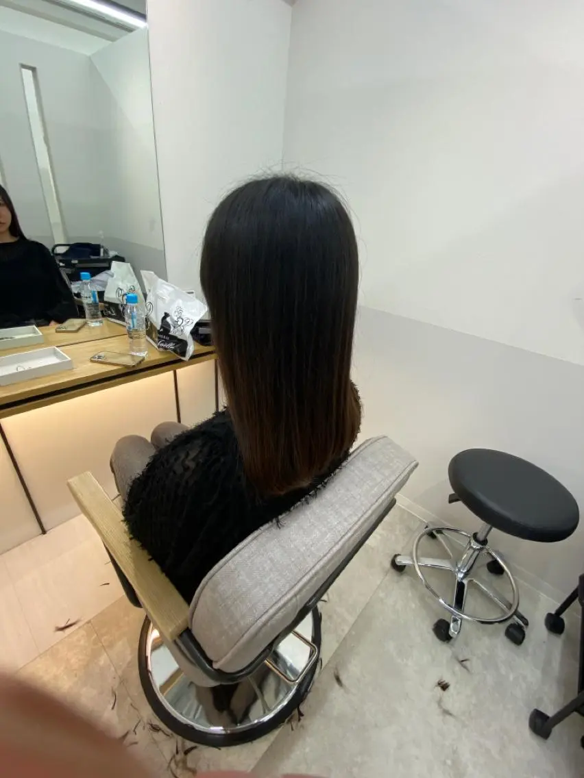 ミディアム 髪質改善 トリートメント マツモト シゲキのヘアスタイル