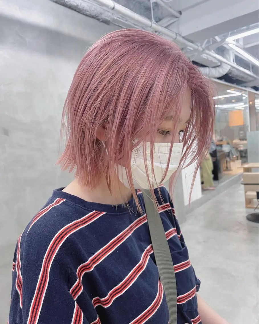 ミディアム カラー カット ヘアカラー トリートメント レイヤーカット 🪩yurikaのヘアスタイル