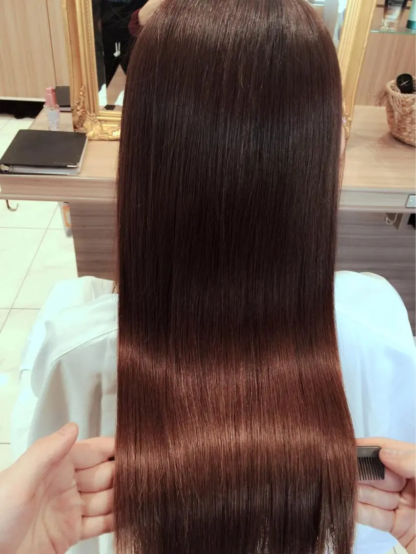パーマ カット 縮毛矯正 トリートメント 島袋 ナオユキのヘアスタイル