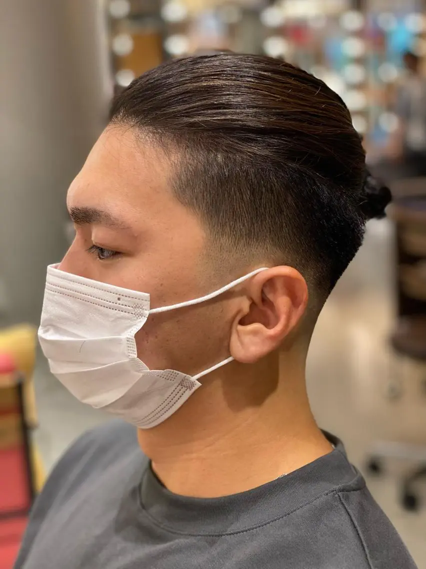メンズ unopulir 景山 凌のヘアスタイル