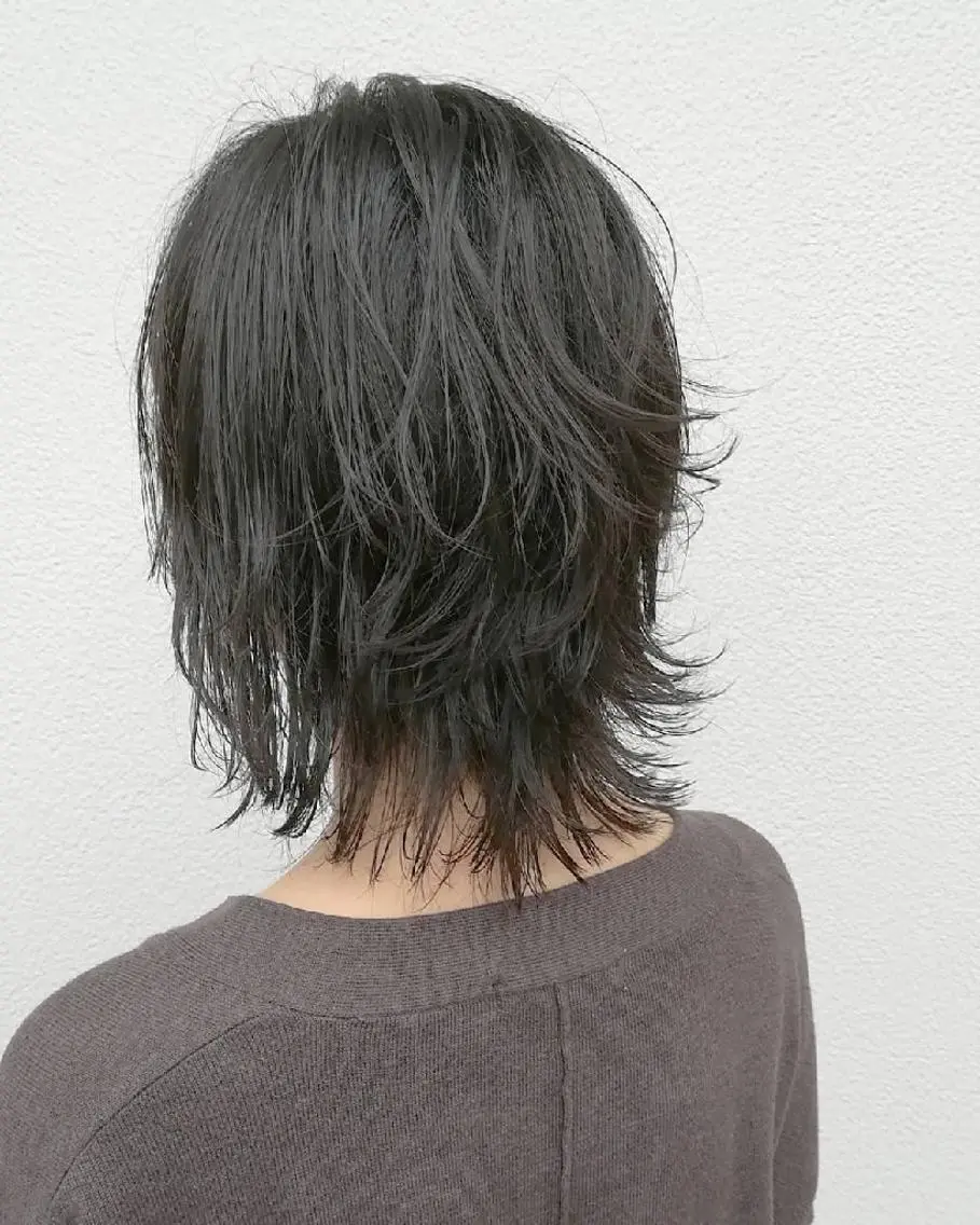 ミディアム カラー 井谷 圭吾【天理】のヘアスタイル