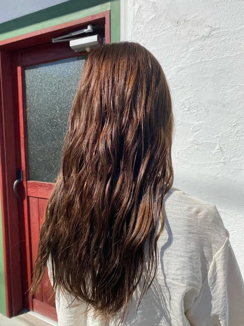ロング カラー ヘアアレンジ Design Color🐰アユミのヘアスタイル