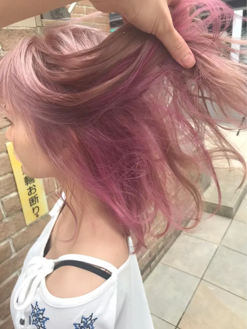 ショート ヘアカラー トリートメント 似合わせひなた🐥 elima調布のヘアスタイル
