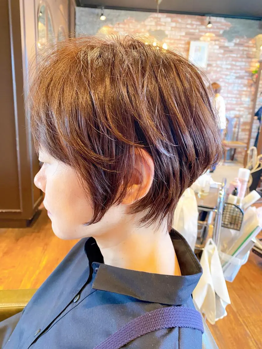 ショート 似合わせの達人🔥 石川就平のヘアスタイル