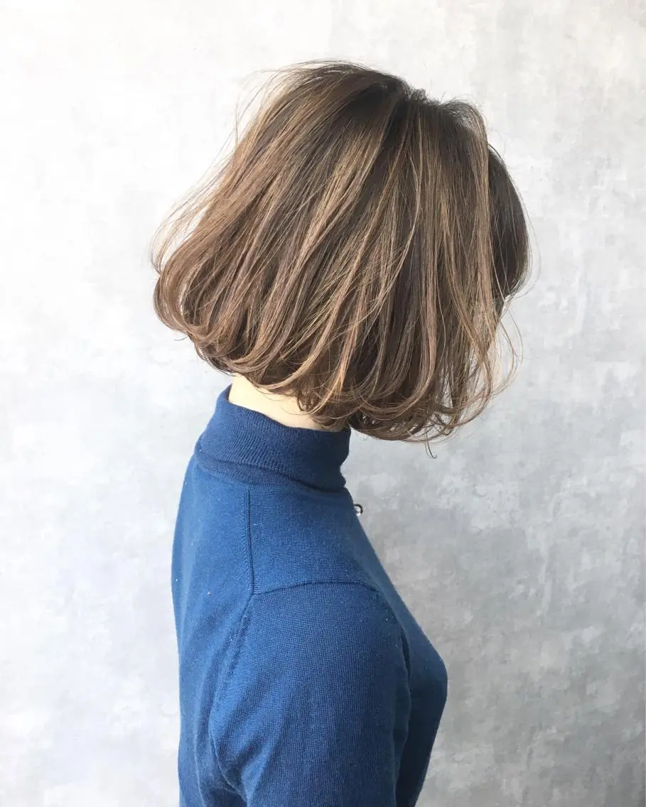 ショート カラー ベージュカラー 外国人風カラー レイヤーカット BLend 渋谷のヘアスタイル