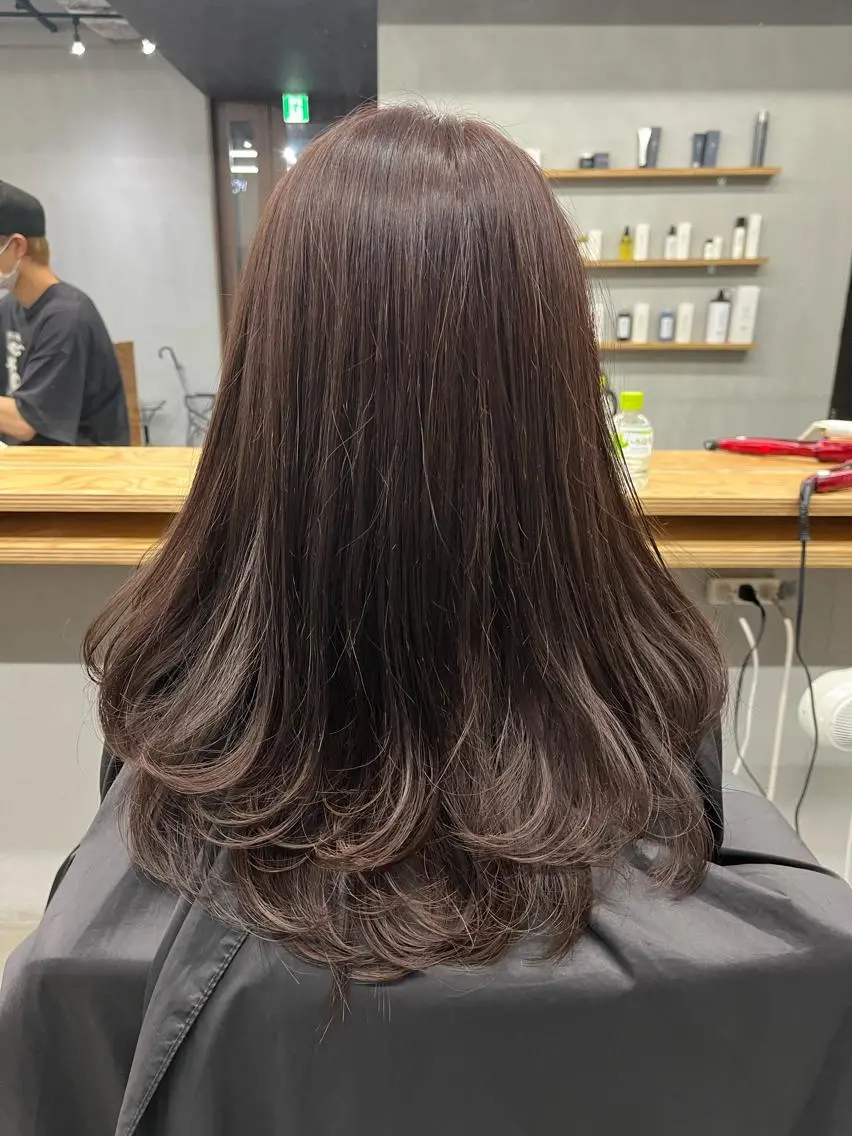 ロング カラー レイヤーカット メンズ支持率NO.1 マサキのヘアスタイル