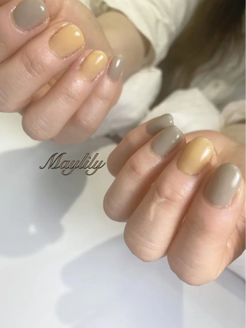 ネイル ワンカラーネイル Nail salon Maylilyのネイルデザイン