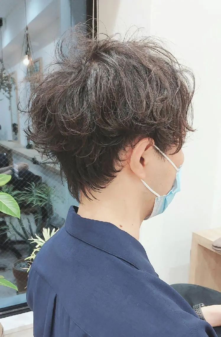 メンズ メンズパーマ 大橋 弘一のヘアスタイル