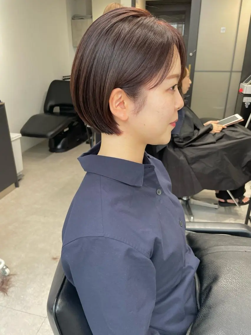 ショート カット 髪質改善will hairdesignのヘアスタイル