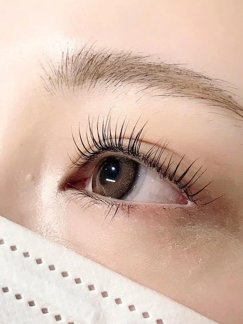 マツエク・マツパ パリジェンヌラッシュリフト 一重×まつ毛パーマ マツパ salon COCOのマツエク・マツパデザイン